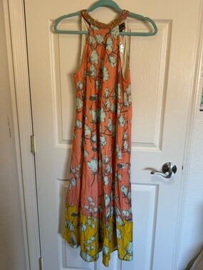 Anthropologie Halter Dress